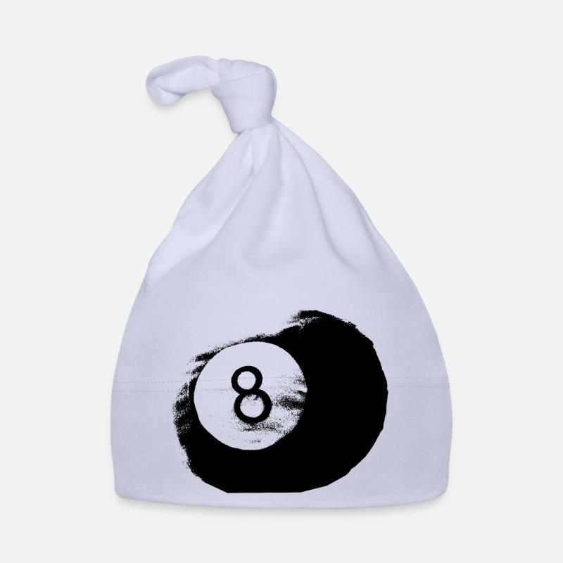 billiard ball Organic Baby Cap