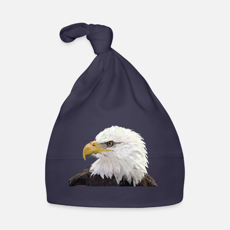 Bald eagle Organic Baby Cap