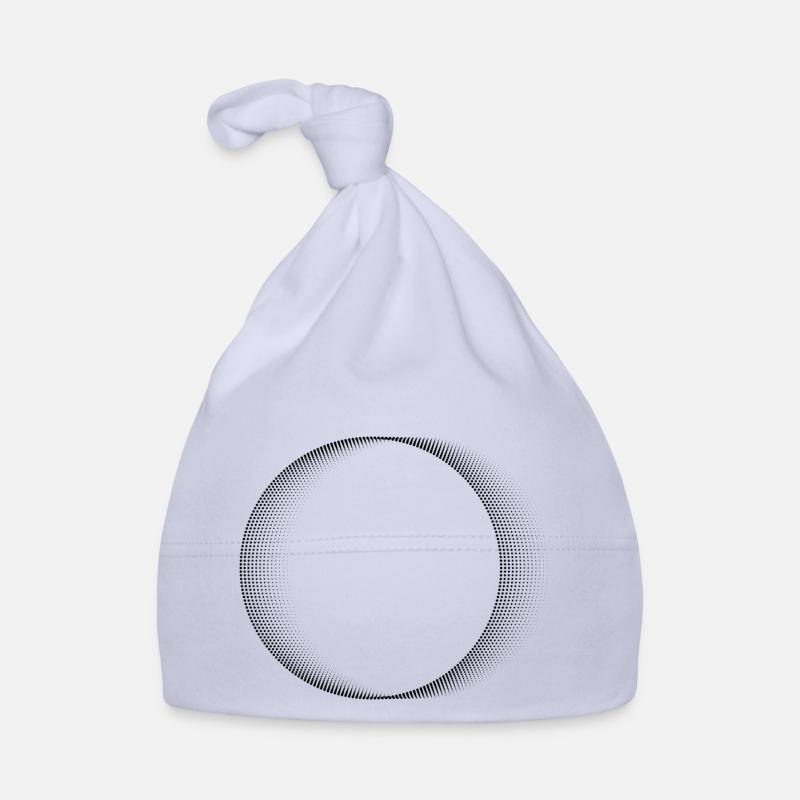 Circle pattern Organic Baby Cap