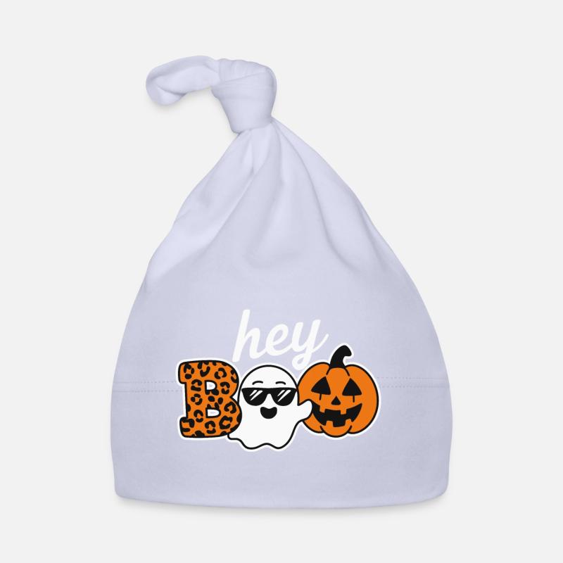 Hey Boo Halloween Leopard Ghost Baby Bio-Mütze