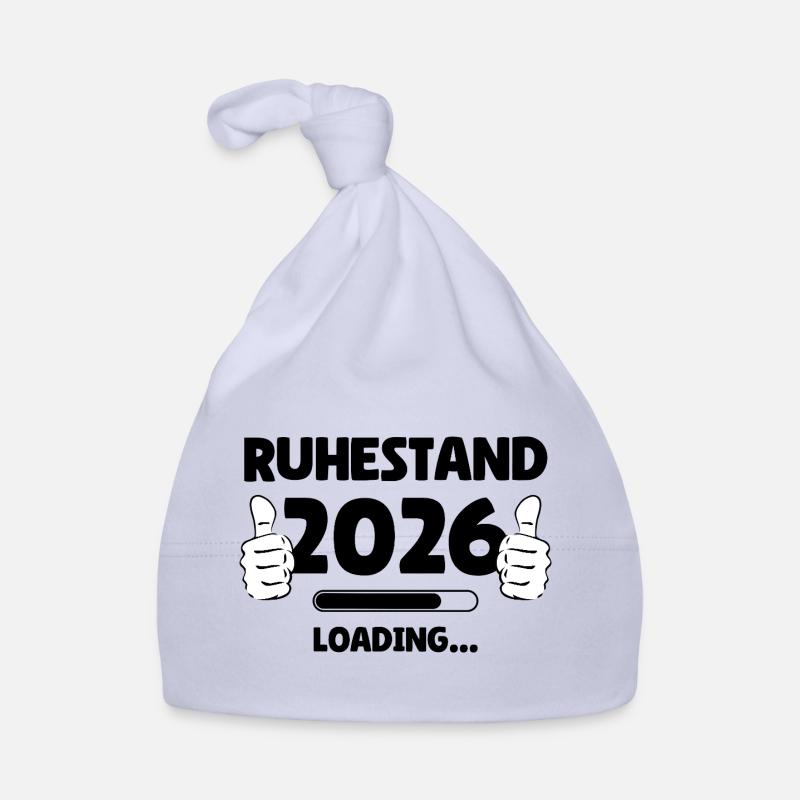 Ruhestand 2026 Loading Baby Bio-Mütze