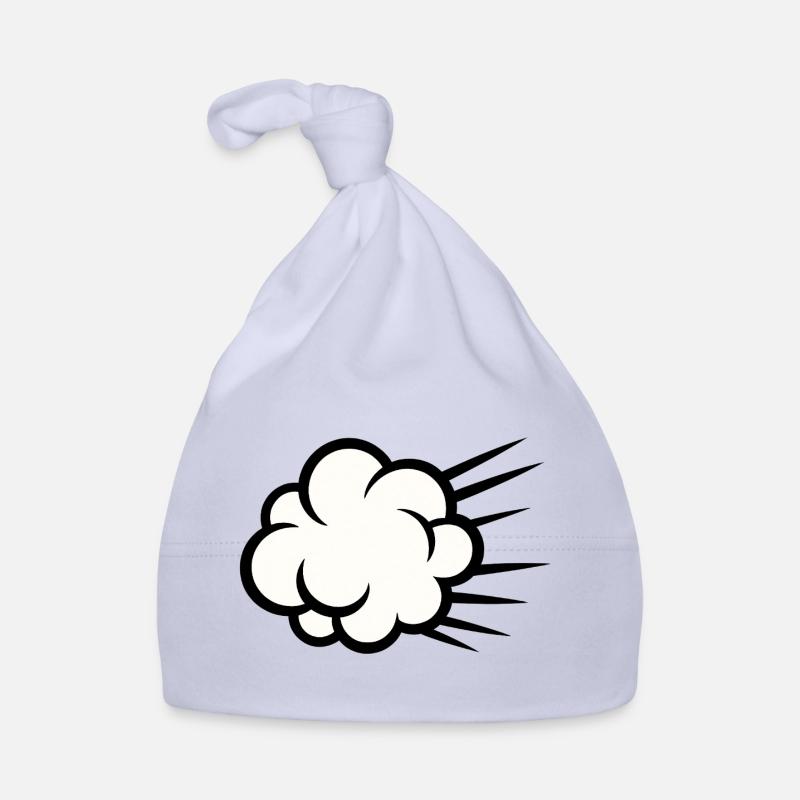Nuage Burst Dessin Animé Bonnet bio Bébé