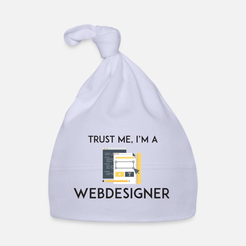 Vertrau mir, ich bin Webdesigner Baby Bio-Mütze