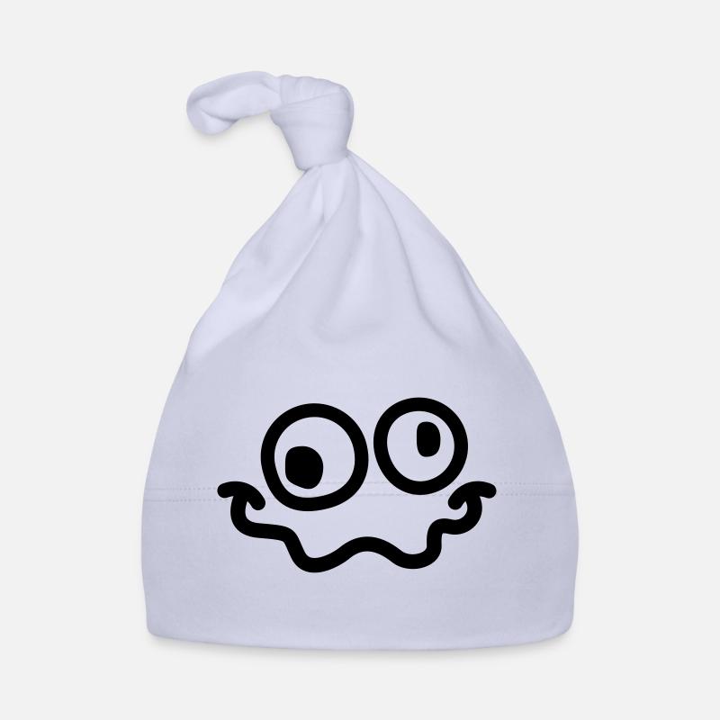crazy smiley Baby Bio-Mütze