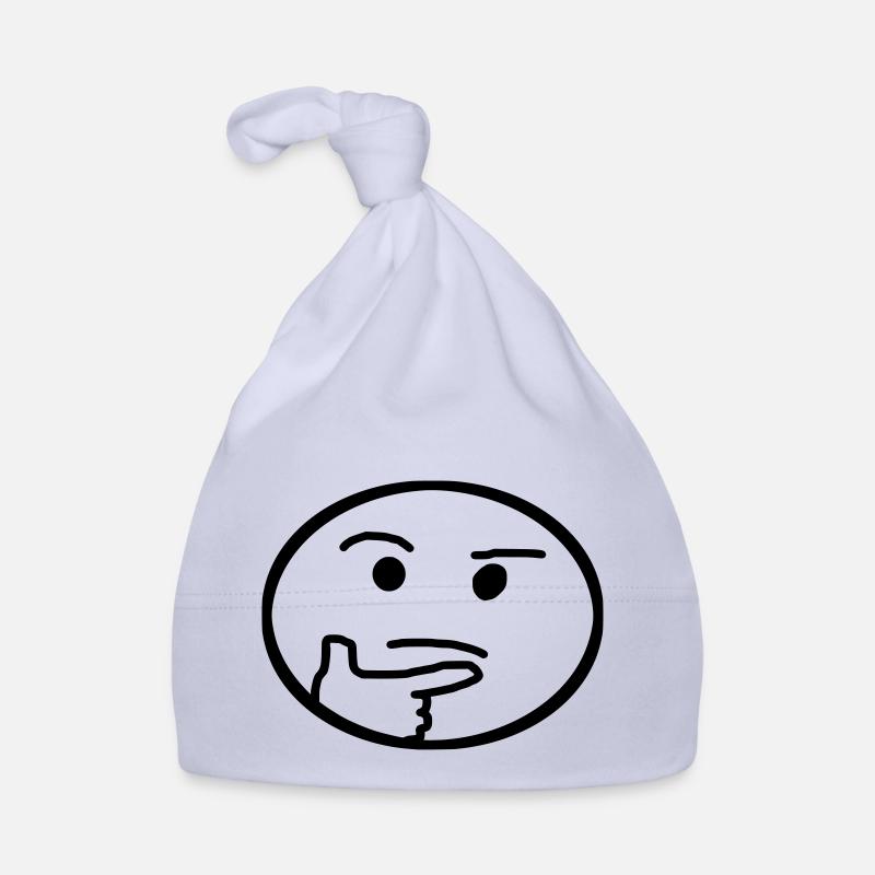 , emoji, réfléchi Bonnet bio Bébé
