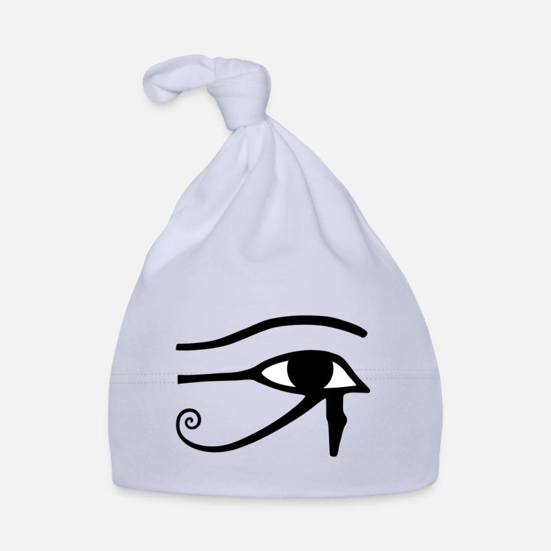 oeil de horus oeil de l'horus ancienne Egypte Bonnet bio Bébé