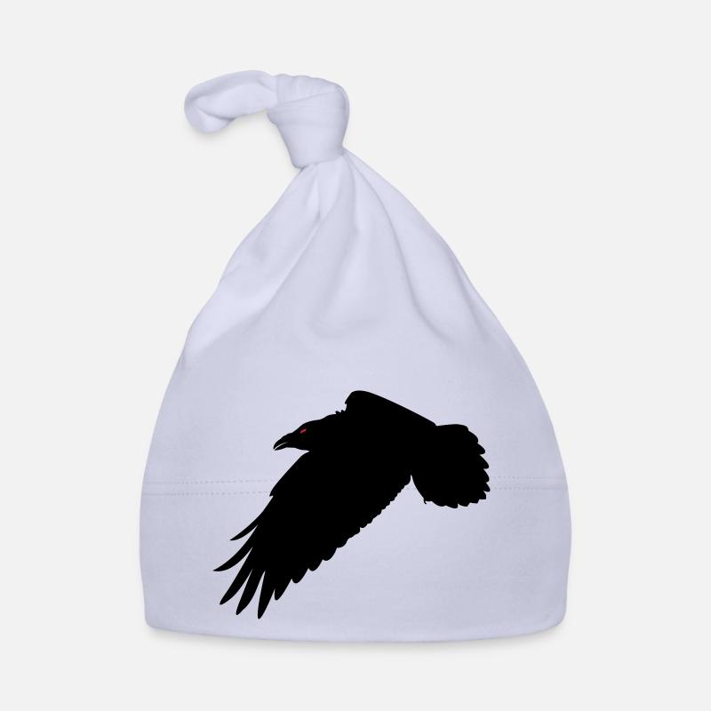 Schwarzer Rabe Baby Bio-Mütze