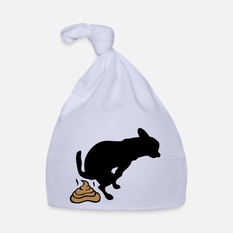 chien merde chie Bonnet bio Bébé