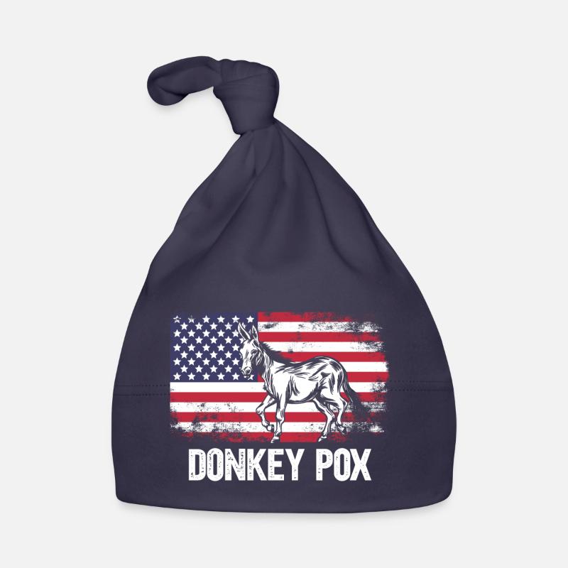 Donkey Pox Baby Bio-Mütze
