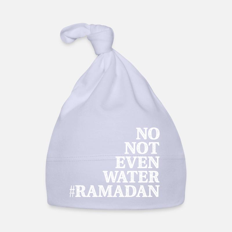 No not even water Ramadan Organic Baby Cap