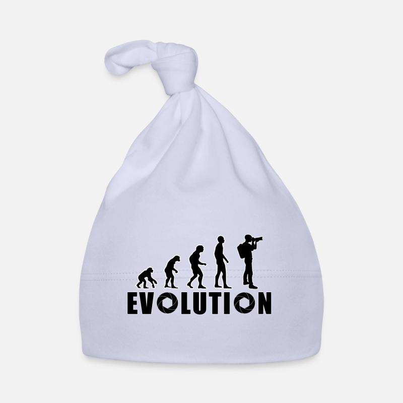 EVOLUTION PHOTOGRAPHY Photo Aperture Camera Gift Organic Baby Cap