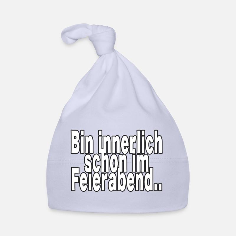 Intérieurement, déjà après le travail Bonnet bio Bébé