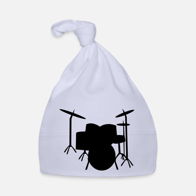 Drums Schlagzeug Drum Baby Bio-Mütze