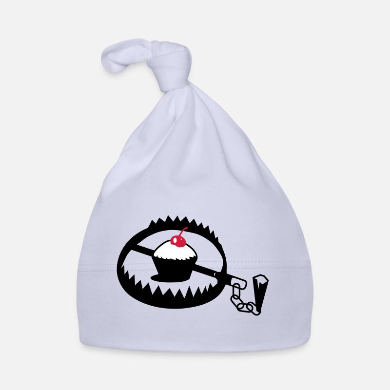 iron with cupcake Organic Baby Cap