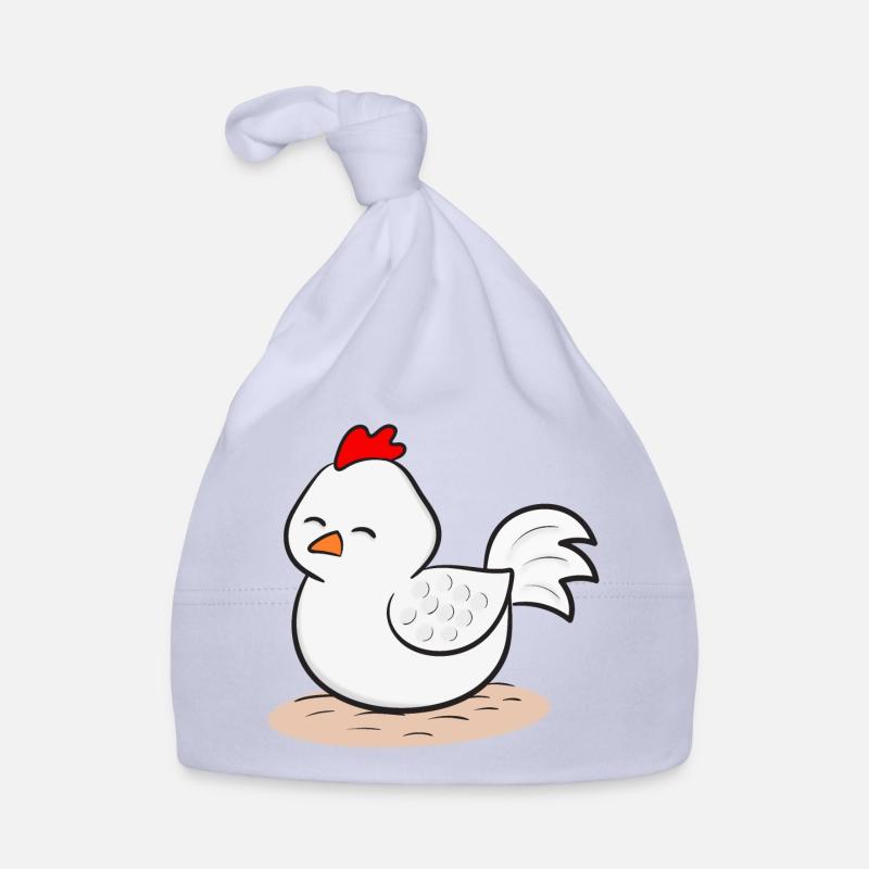 Chicken Chickens Organic Baby Cap