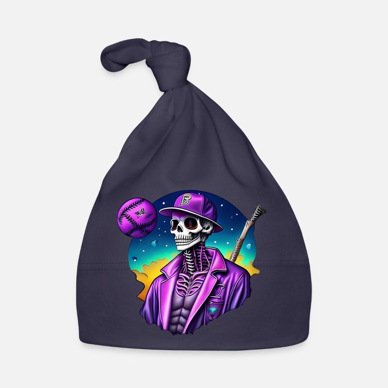 Skeleton Organic Baby Cap