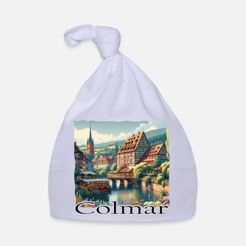 Colmar Old Town Charm & Colonial Style Architecture Organic Baby Cap