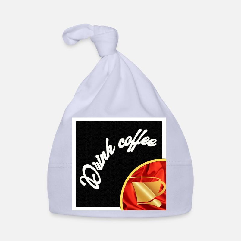 Café du jour - Bonnet bio Bébé - ciel