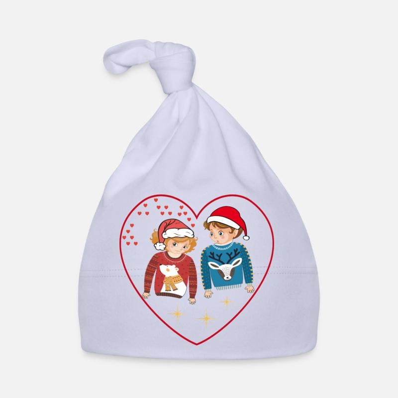 Weihnachtskinder  Baby Bio-Mütze