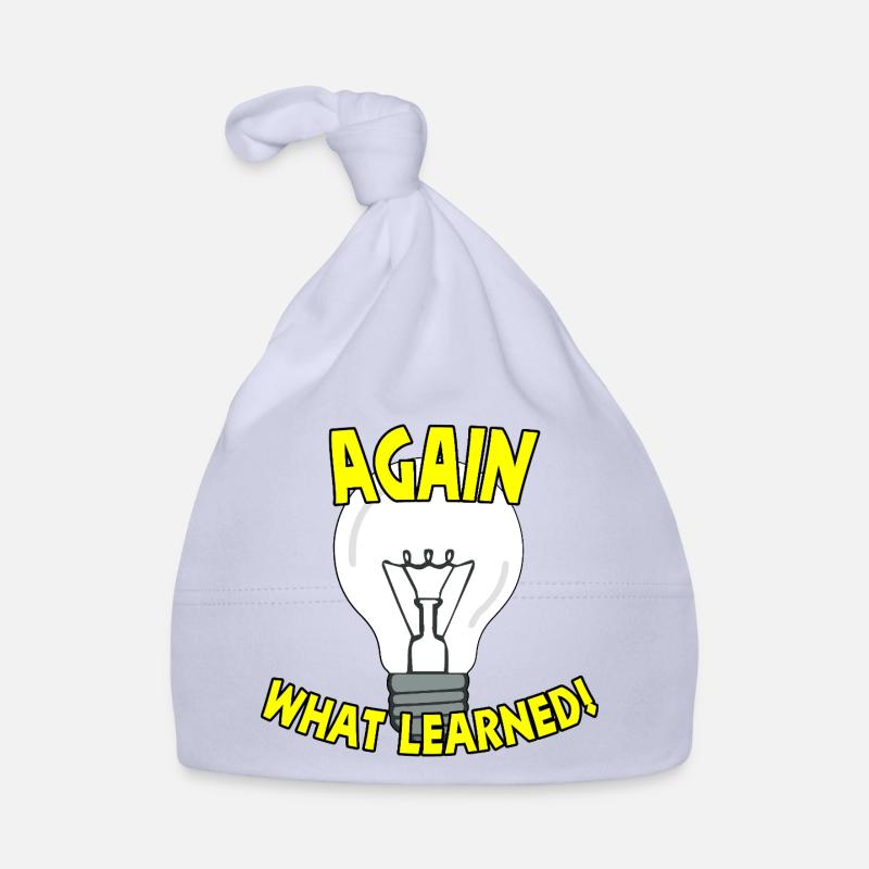 Encore une fois, qu’est-ce que j’ai appris Bonnet bio Bébé