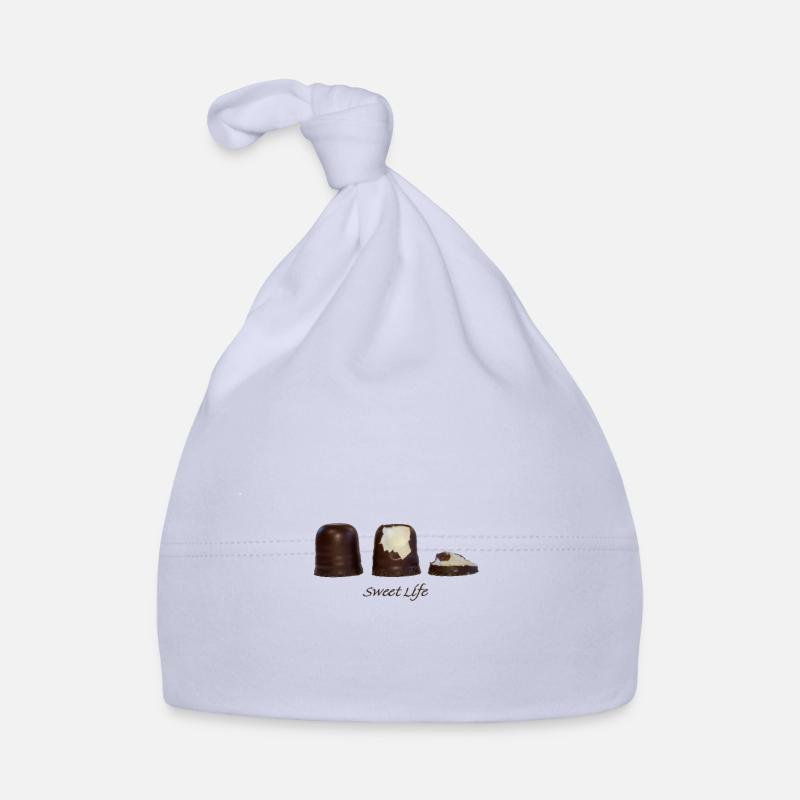 Douce vie - Bonnet bio Bébé - ciel