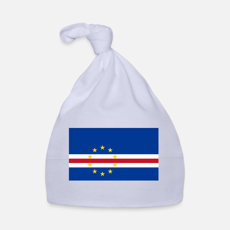 Cape Verde flag Organic Baby Cap