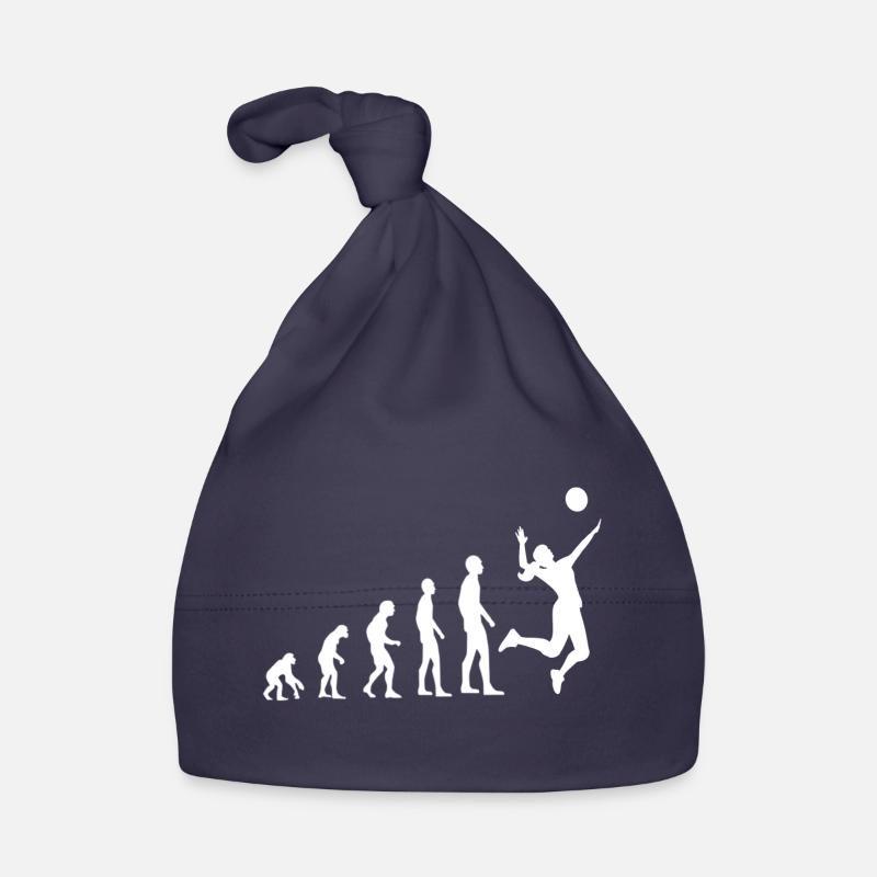 Volleyball Evolution Organic Baby Cap