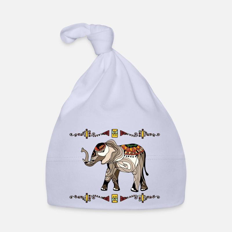 Éléphant Bonnet bio Bébé