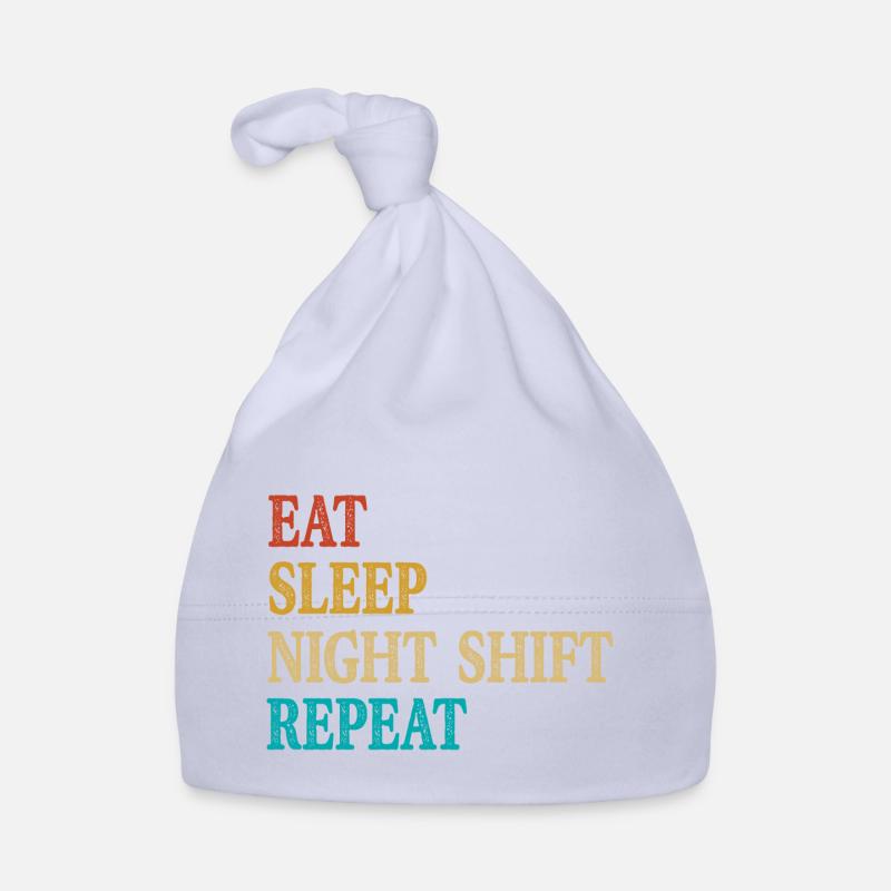 Manger Dormir Nuit Quart Répéter Bonnet bio Bébé