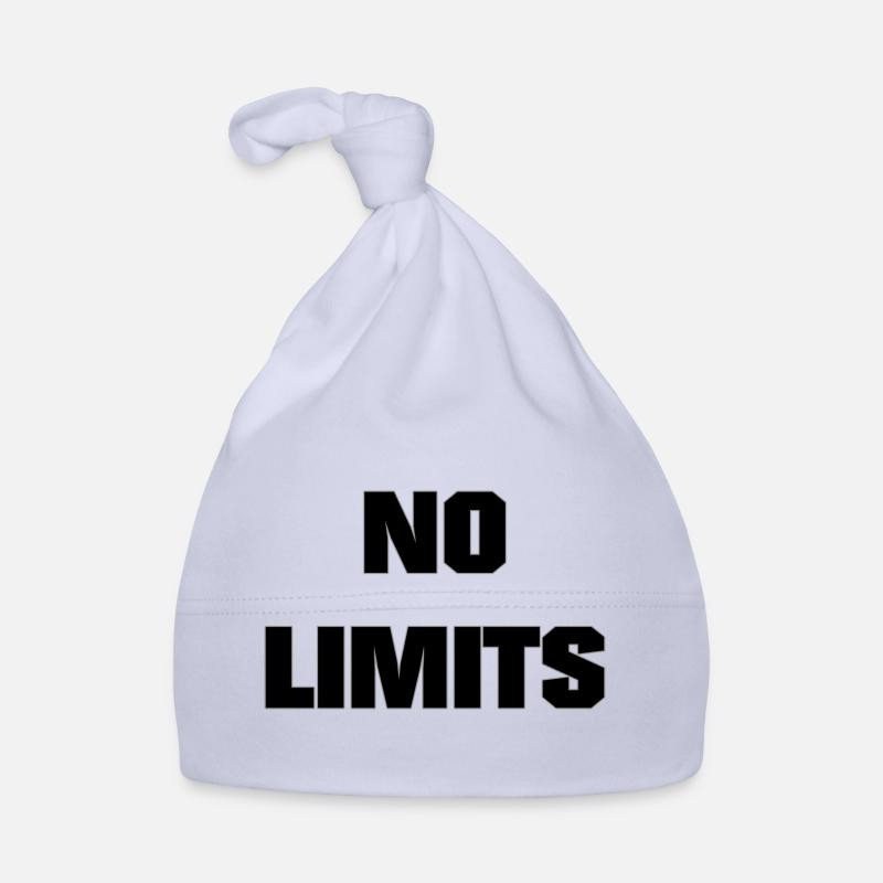 Mindset & Motivations Sprüche: No Limits Baby Bio-Mütze