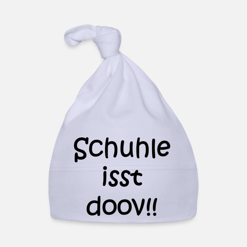 Schule ist doof ... oder doch nicht? Baby Bio-Mütze