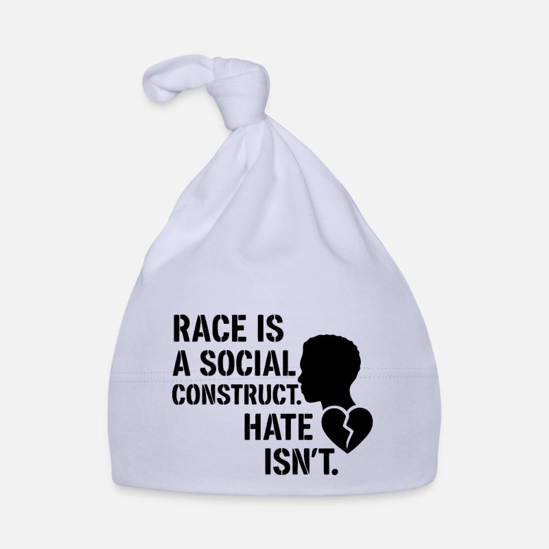 Hate is no social construct Baby Bio-Mütze