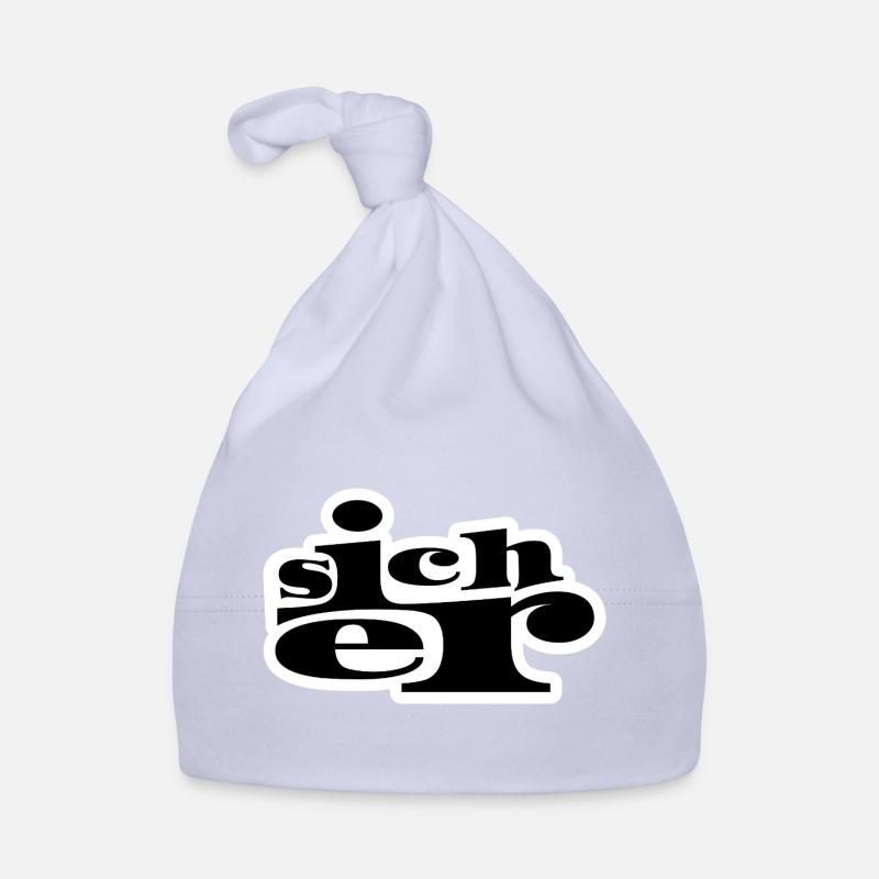 Sûr - Bonnet bio Bébé - ciel