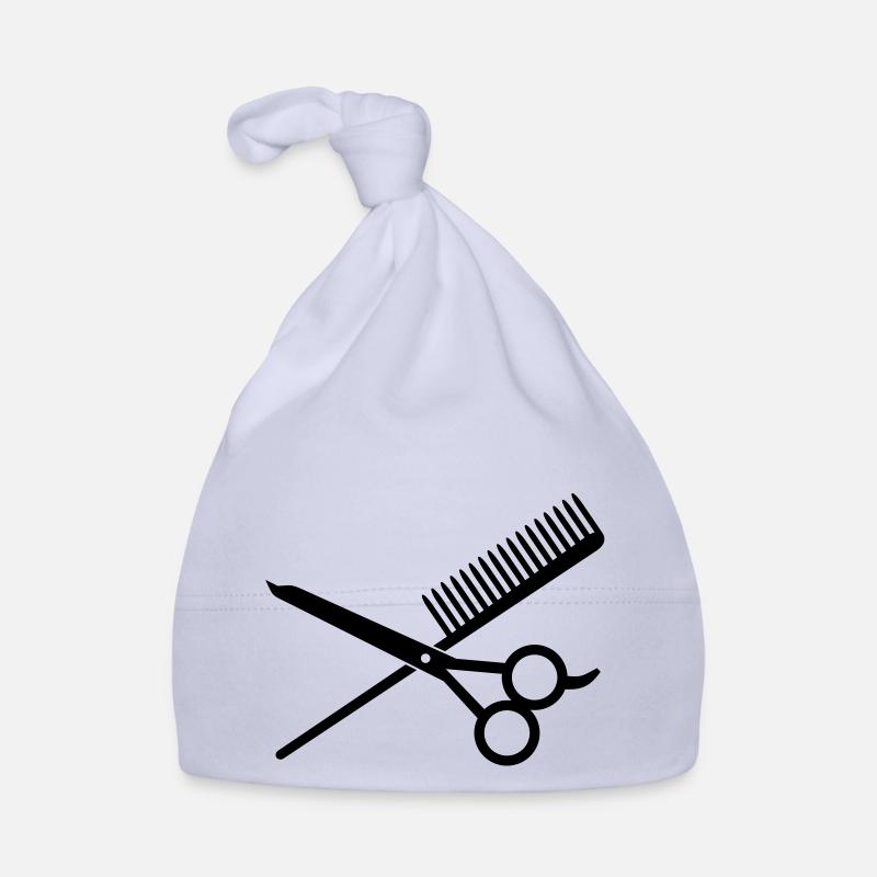 Peigne et ciseaux / peigne et ciseaux (croisé, 1c) Bonnet bio Bébé