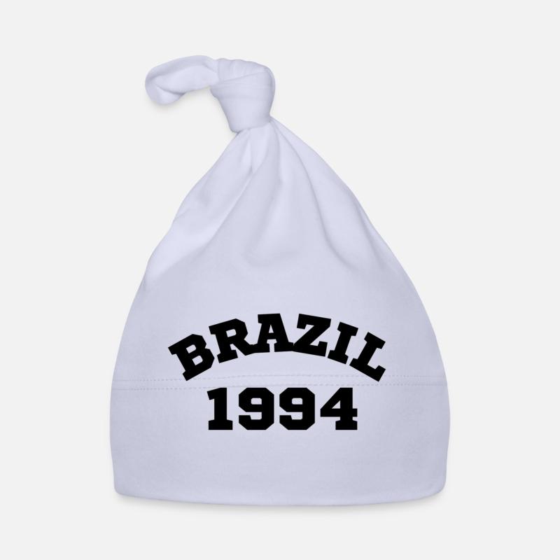 Brésil1994 - Bonnet bio Bébé - ciel