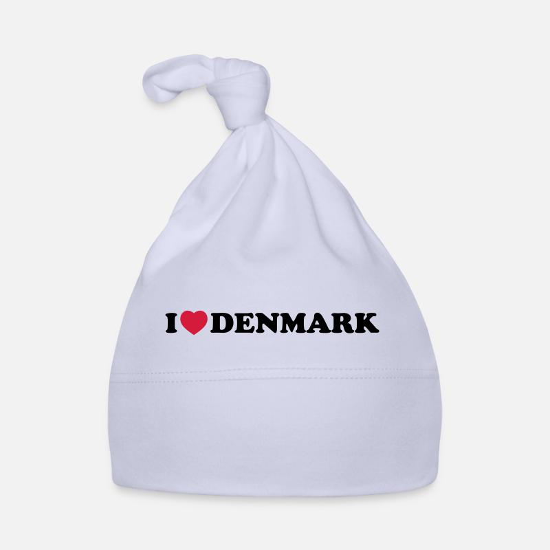 I love Denmark Bonnet bio Bébé