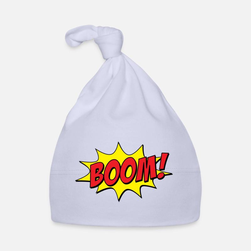 Comic Cartoon Boom FX - Perfekte Geschenkidee Baby Bio-Mütze