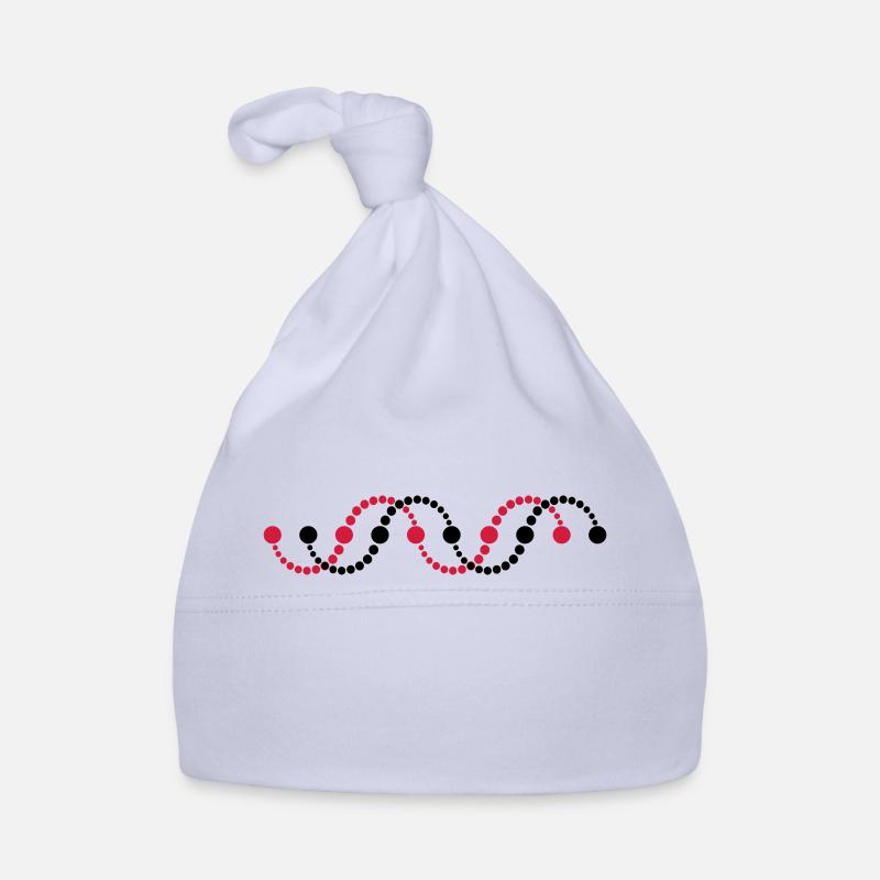 DNA helix spiral crop circle serpent frequency DNS Organic Baby Cap