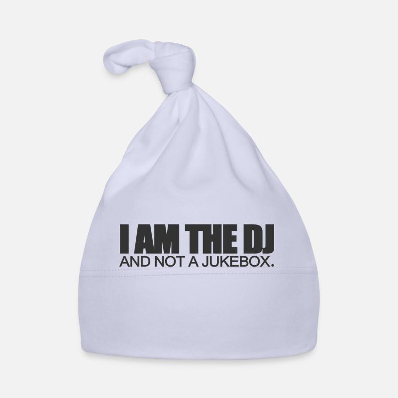 Je suis le DJ et pas un jukebox - Bonnet bio Bébé - ciel