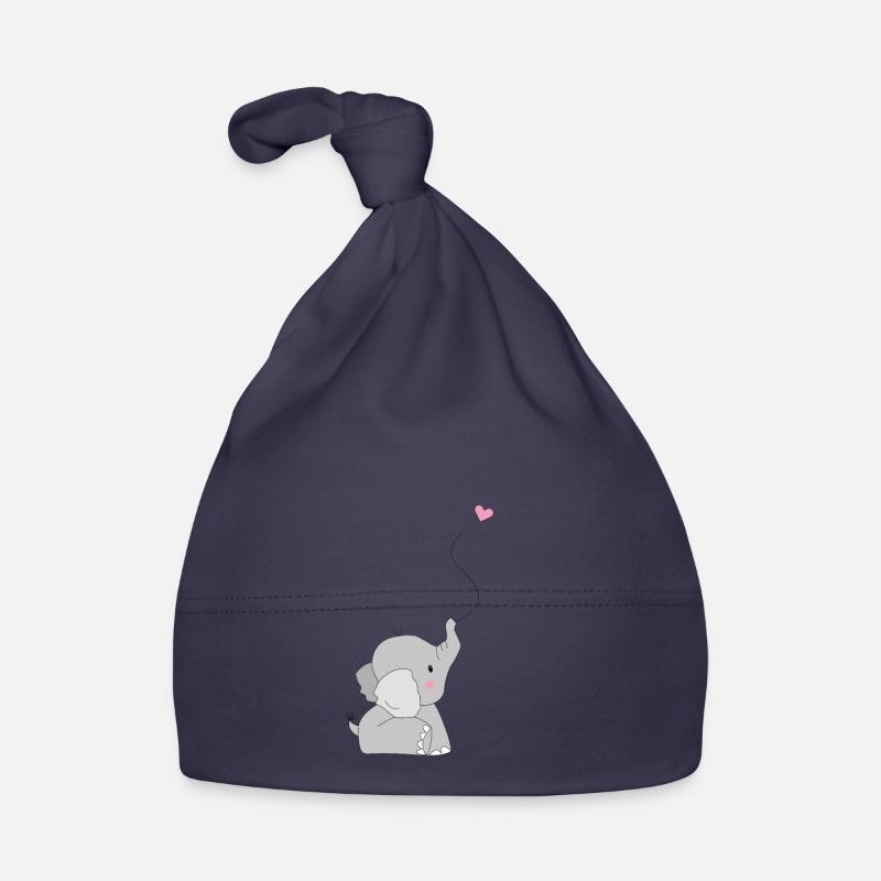 Eddi Elefant - présent - idée présente Bonnet bio Bébé