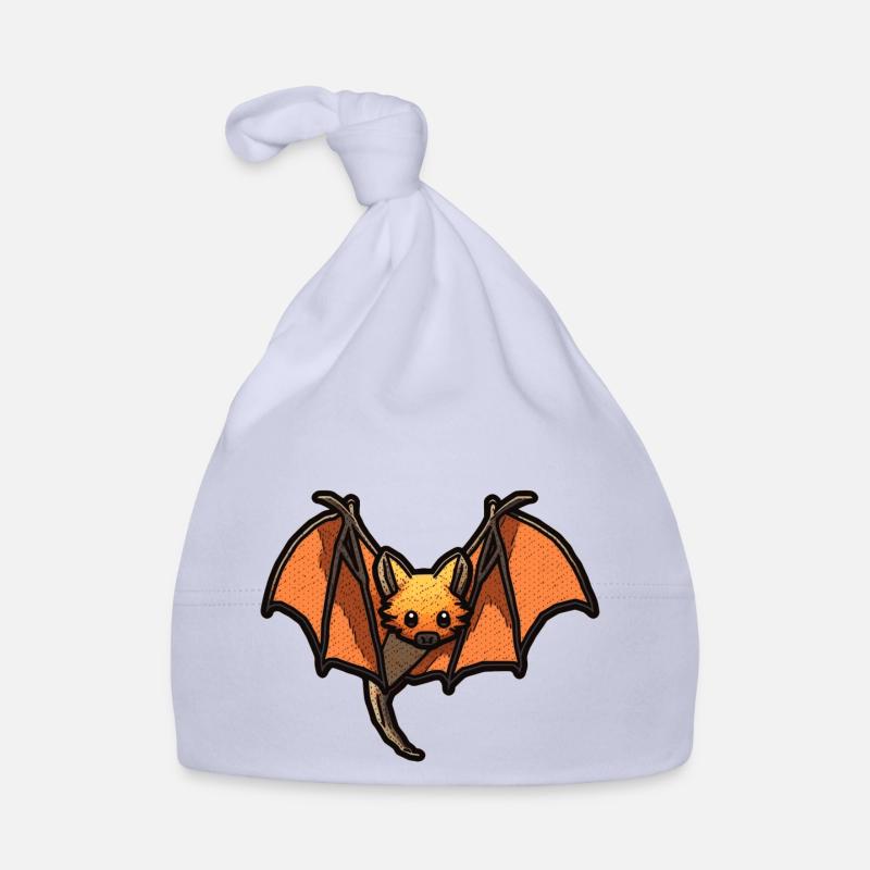 Flying fox or flying fox with wings Organic Baby Cap