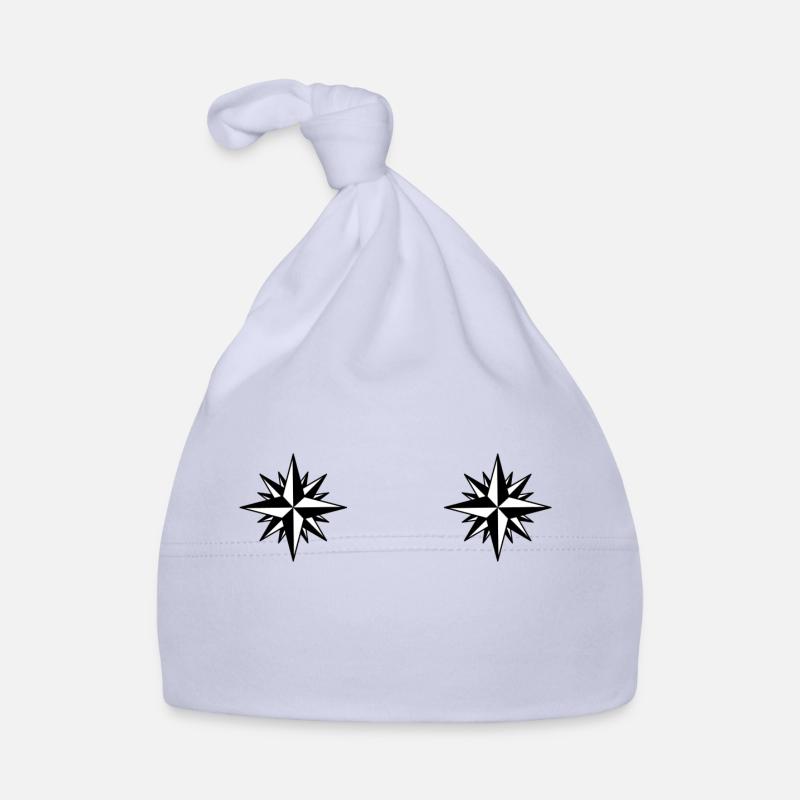 Compass winch stars Organic Baby Cap