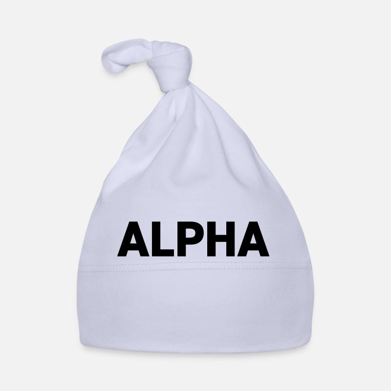 Rang Alpha Dark Pack Bonnet bio Bébé