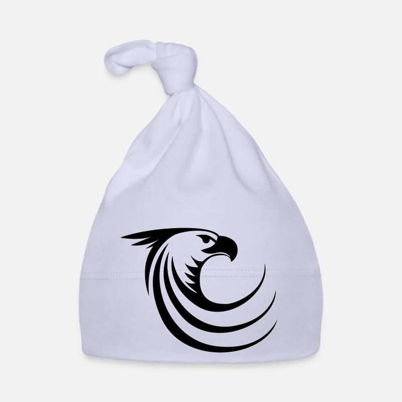 aigle comme un phénix - Bonnet bio Bébé - ciel