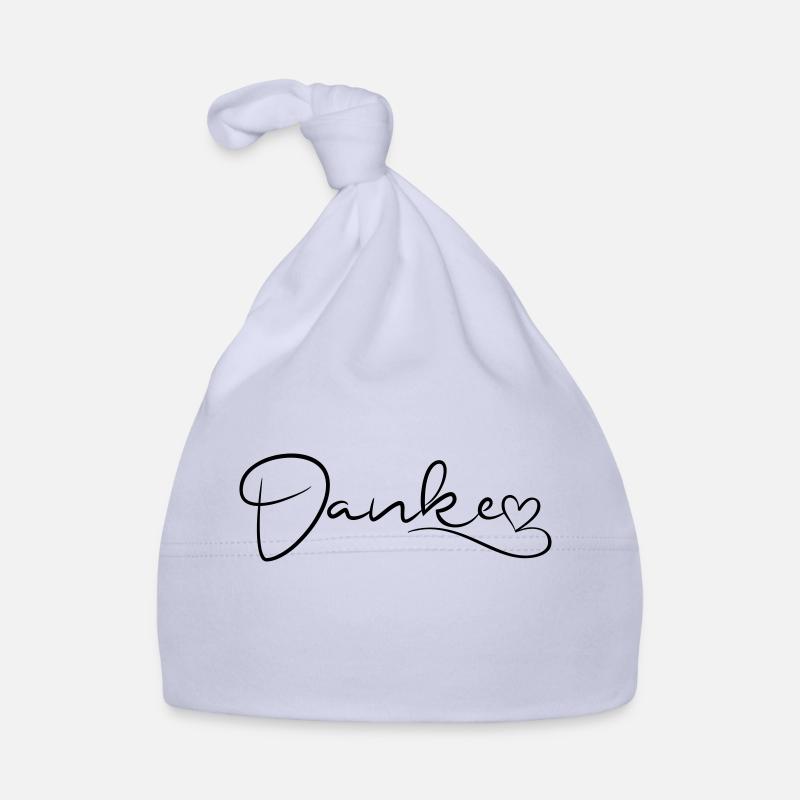 Thank You Scripture with Heart Organic Baby Cap