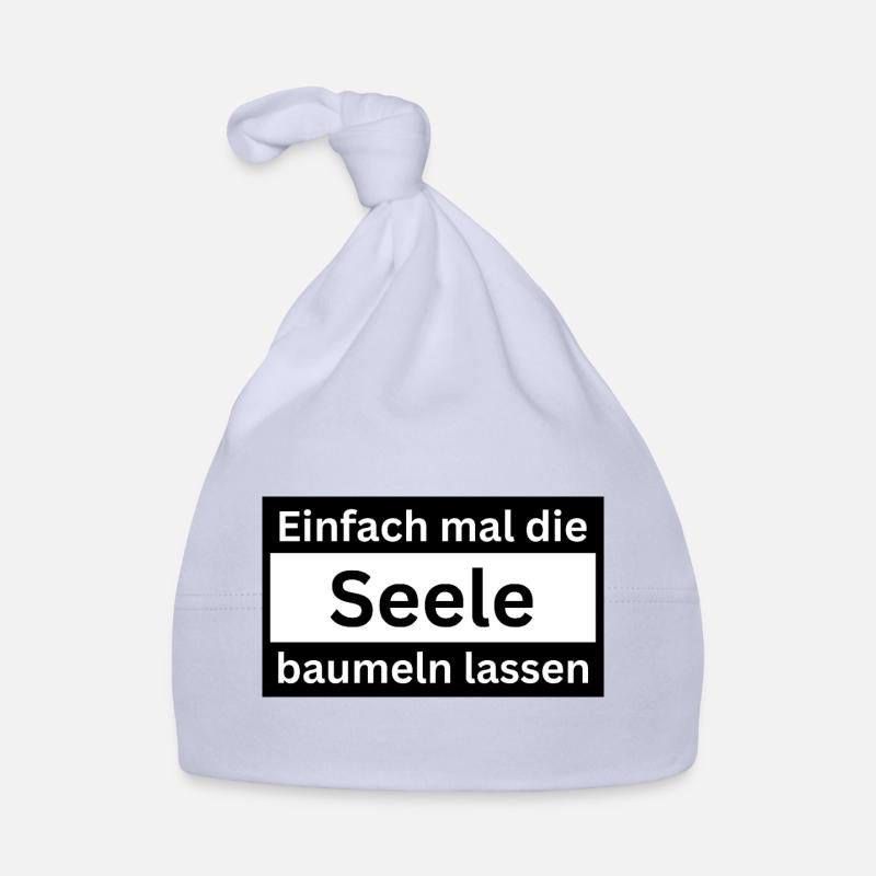Einfach_mal_die_Seele_baumeln Baby Bio-Mütze