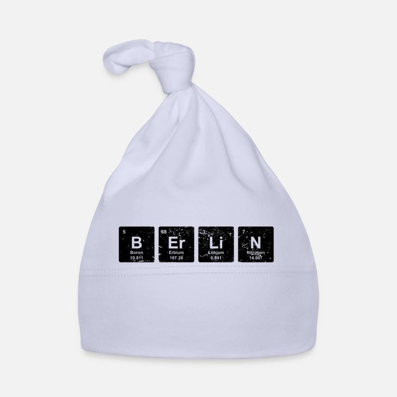 BERLIN ELEMENTS funny gift capital Organic Baby Cap