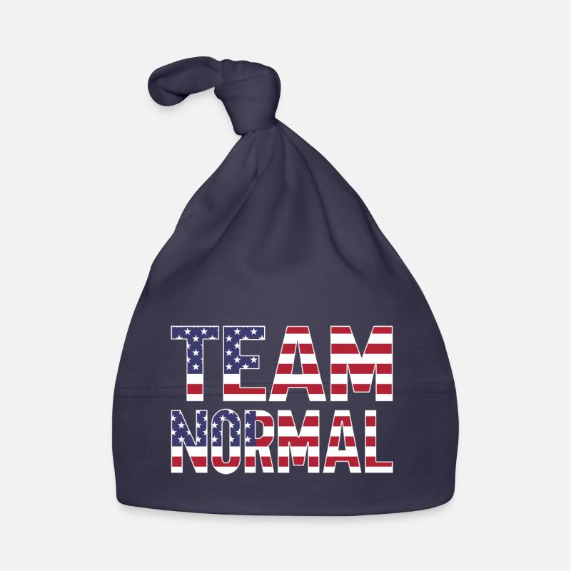 Team Normal Organic Baby Cap