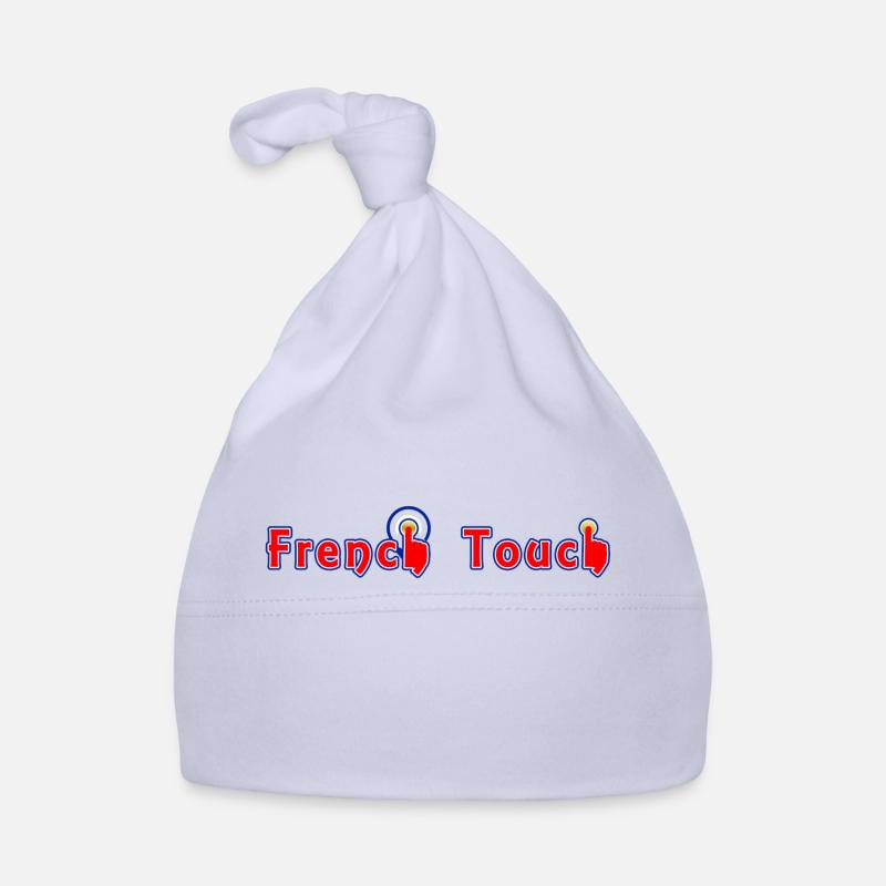 French Touch clicks Organic Baby Cap