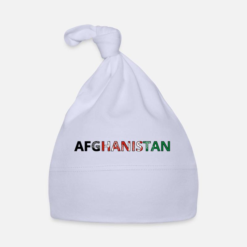 Drapeau Afghanistan Bonnet bio Bébé
